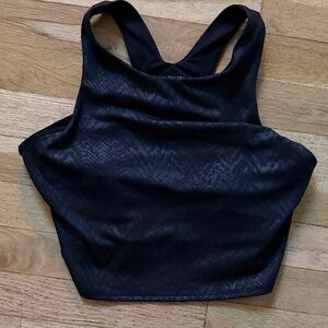 Athleta Black Crop Top